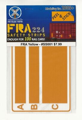 FRA 224 Safety Stripe - FRA Yellow
