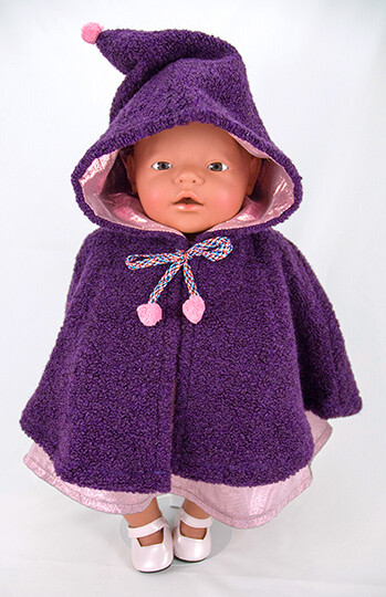 Free Doll Cape Pattern