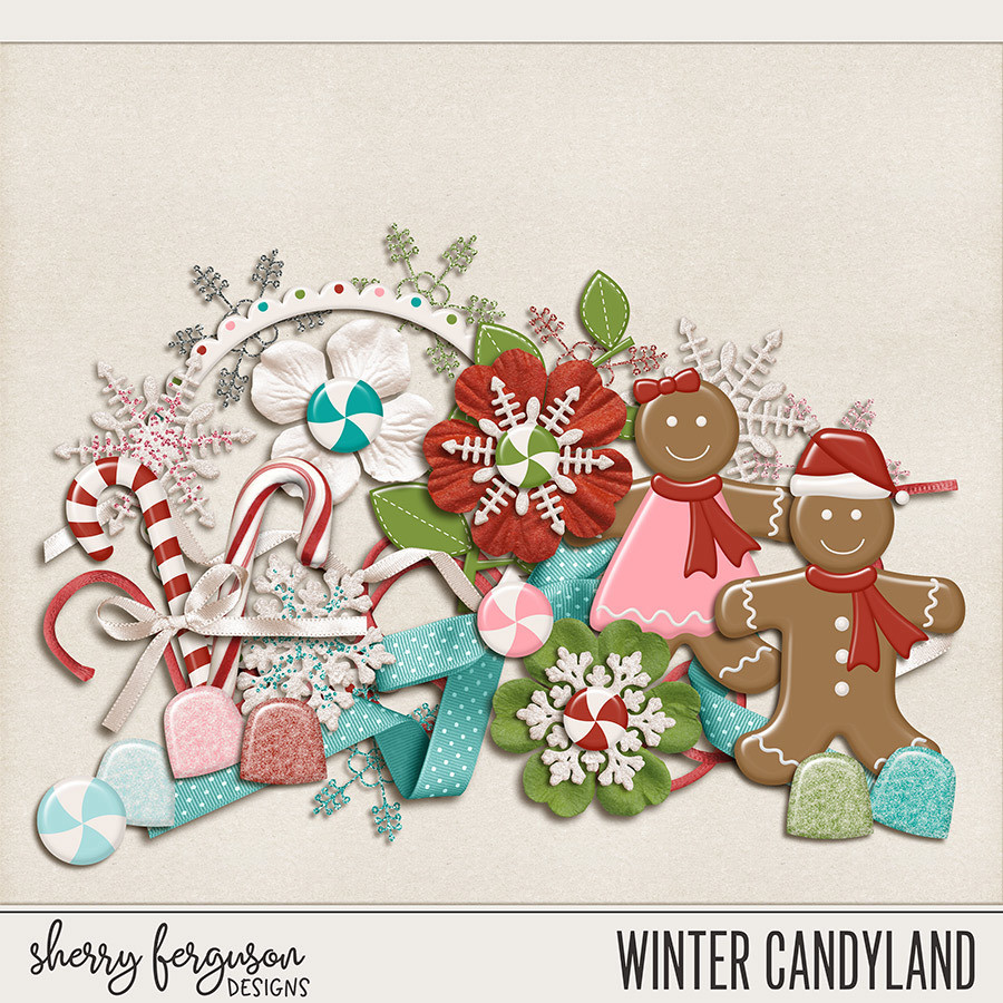 Winter Candyland Elements