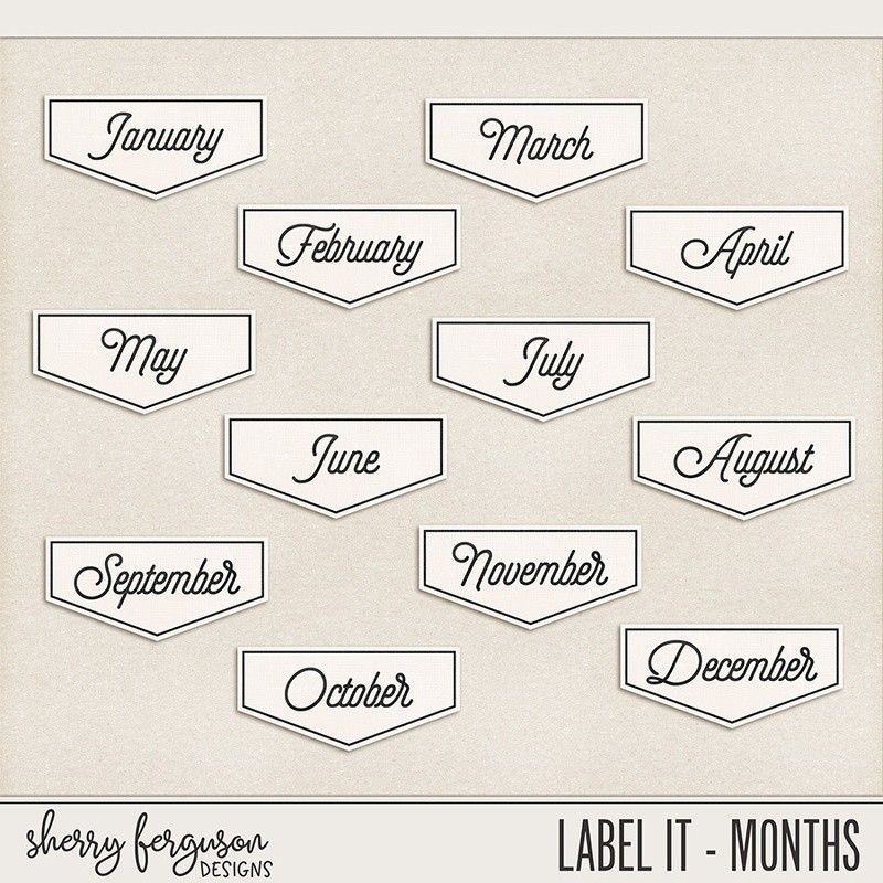 Label It - Months