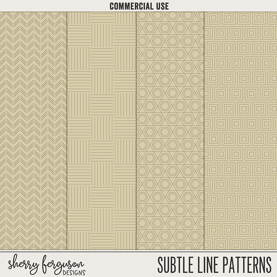 {CU} Subtle Line Patterns