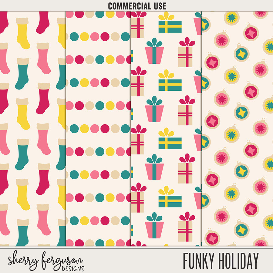 {CU} Funky Holiday Patterns