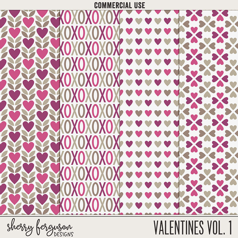 Valentines Vol. 1 Patterns