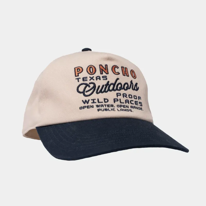 Poncho Wild Places Hat