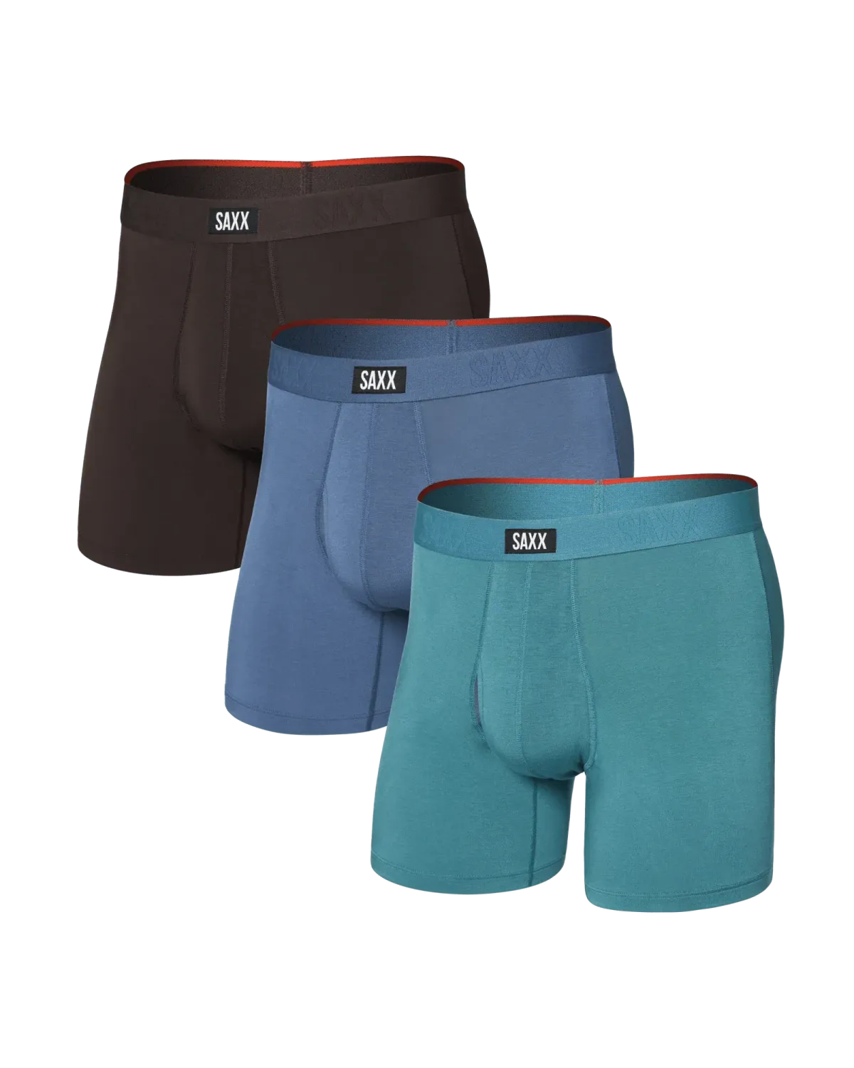 Vibe Xtra soft Comfort Boxer Brief Fly 3-Pack