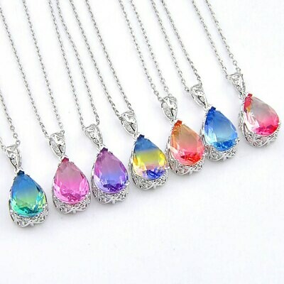 Wizard Necklace Tri-Colored Tourmaline