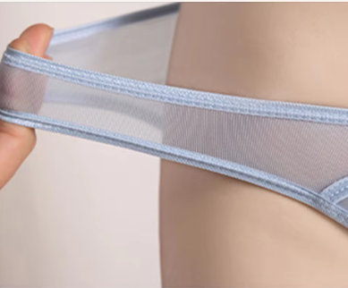 Transparent Thongs Cock Hole