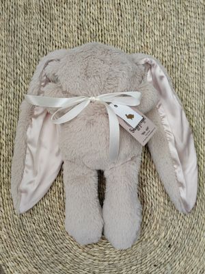 Snuggly Hoppel (Light with light pink satin ears) L