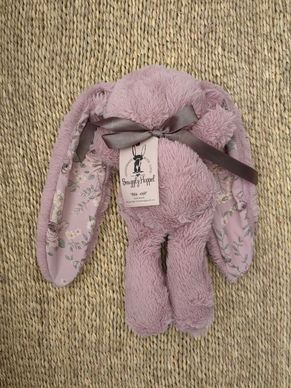 Snuggly Hoppel (Light Purple/Pink with floral ears)