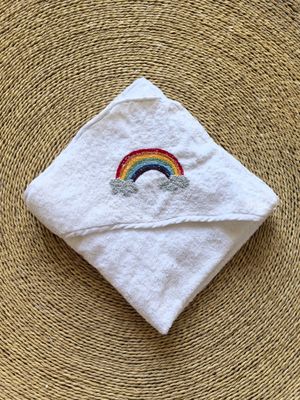 Hooded Towel  - Rainbow
