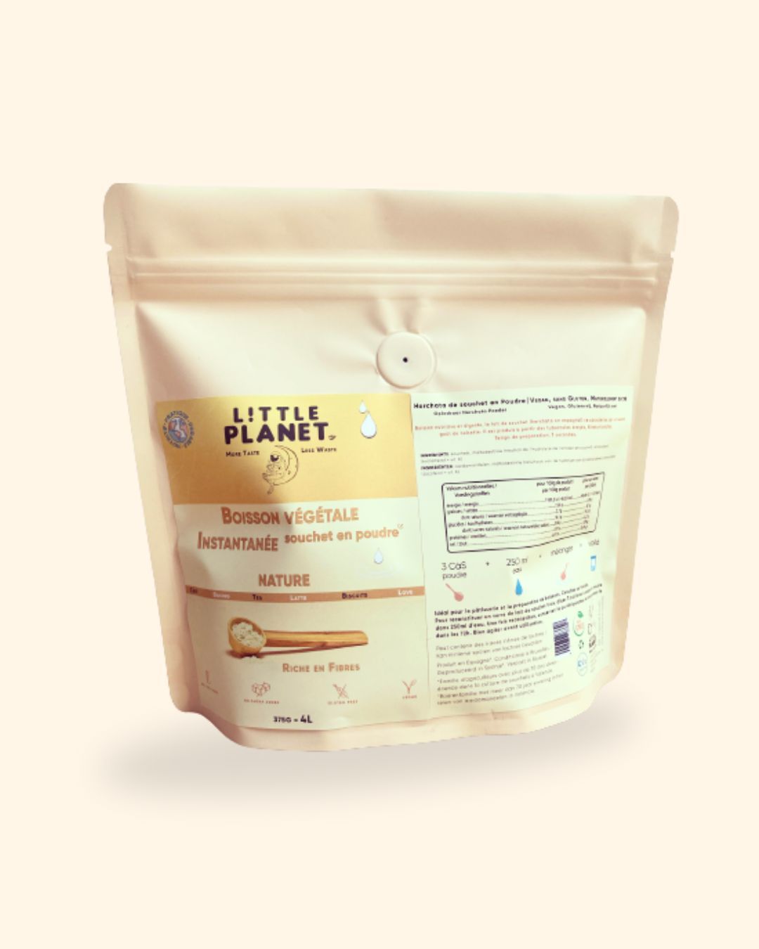 LAIT DE SOUCHET EN POUDRE : HORCHATA (ECOPACK = 4L)