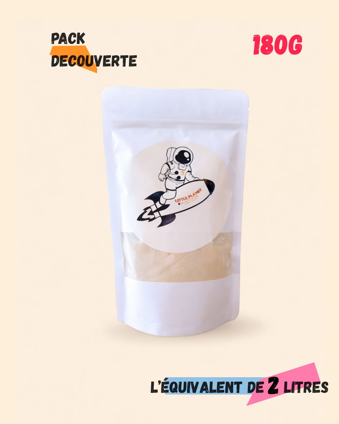 Horchata en poudre / 180g = 2L / Multi-recettes / PACK DÉCOUVERTE