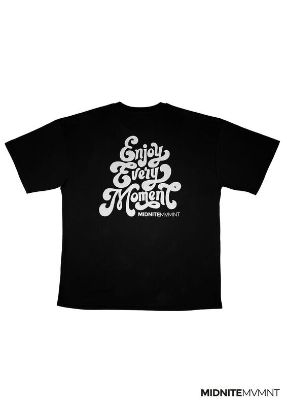 T-SHIRT Enjoy oversized fit black T-SHIRT Enjoy oversized fit black