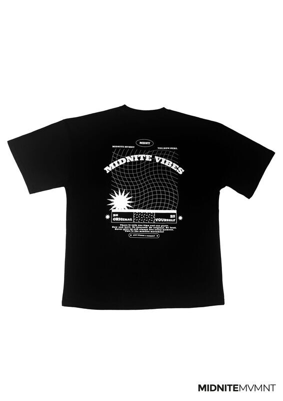 T-SHIRT Vibes oversized fit black T-SHIRT Vibes oversized fit black
