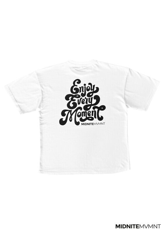T-SHIRT Enjoy oversized fit white T-SHIRT Enjoy oversized fit white