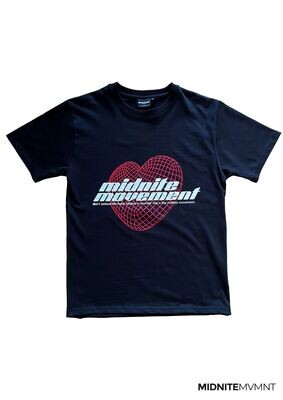 T-SHIRT Heart regular fit black T-SHIRT Heart regular fit black