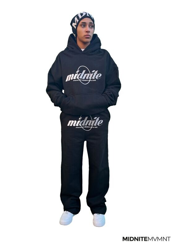 SWEAT TRACKSUIT CIRCLE black