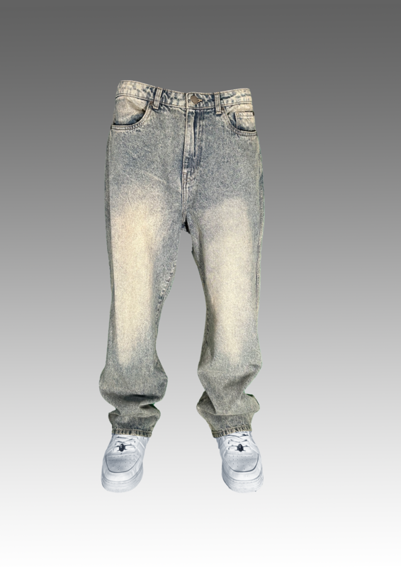 BAGGY DENIM 90s light blue tinted BAGGY DENIM 90s light blue tinted
