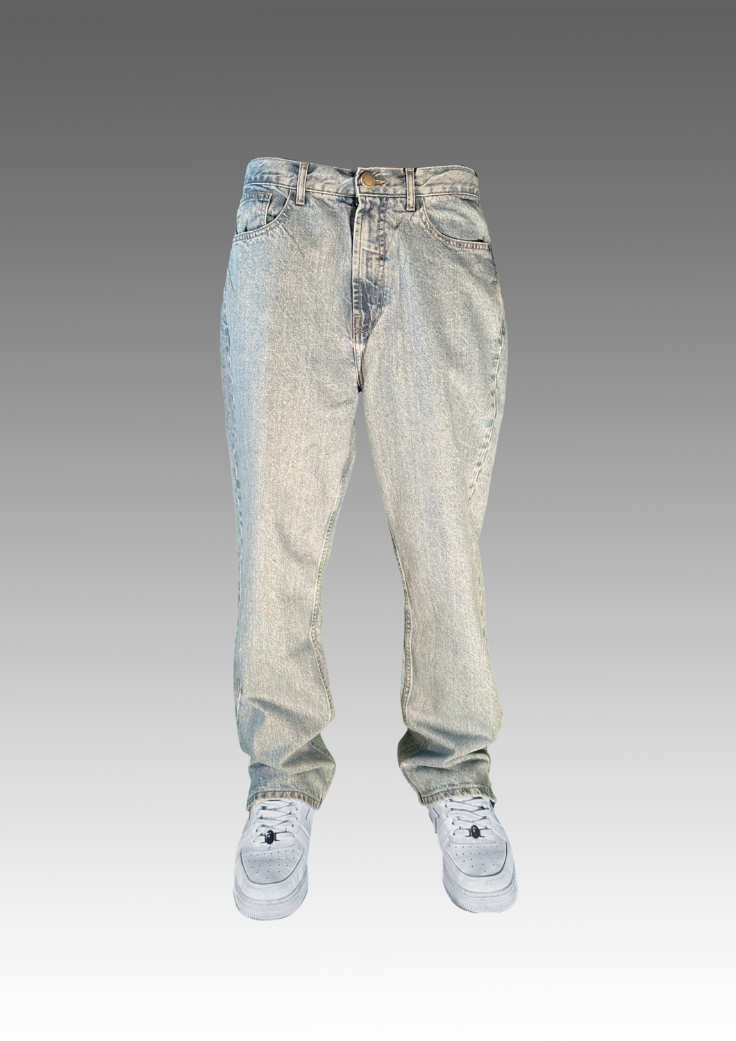 LOOSE FIT DENIM light blue washed
