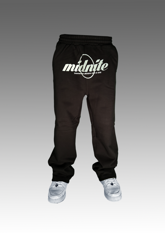 SWEATPANTS CIRCLE black