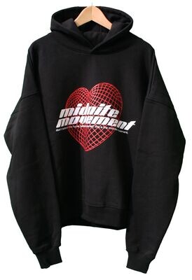 HOODIE Heart black