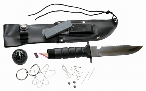Survival Knife Kit with Sheath