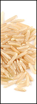 Basmati Rice, Brown (25 Lb Bag )