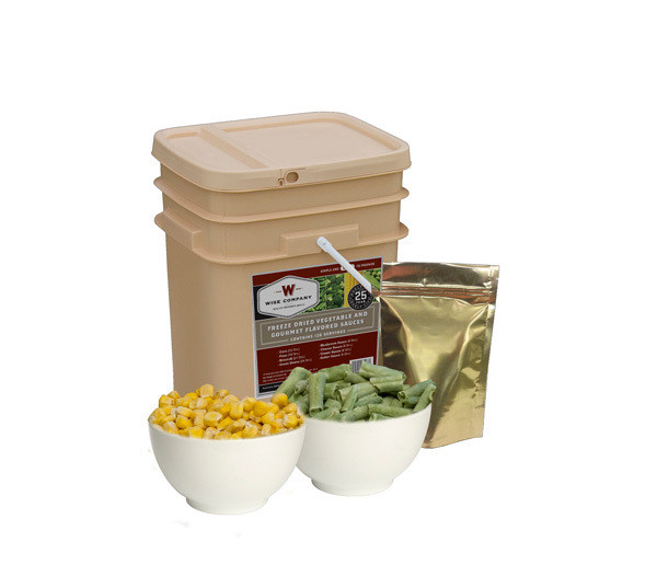 120 Serving LDS Vegetable Bucket