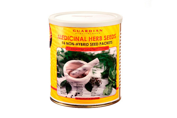 Medicinal Garden Bucket of Prepardness Seeds