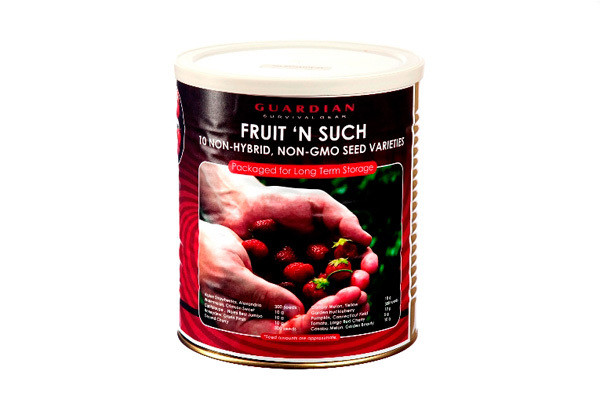 Fruit Bucket of Preparedness Seeds