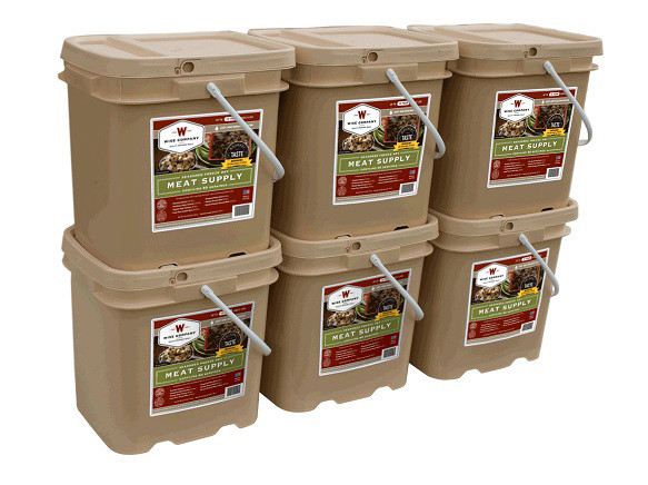 60 Serving LDS Meat Bucket
