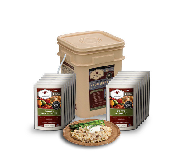 60 Serving- Entree Only Food Storage Bucket