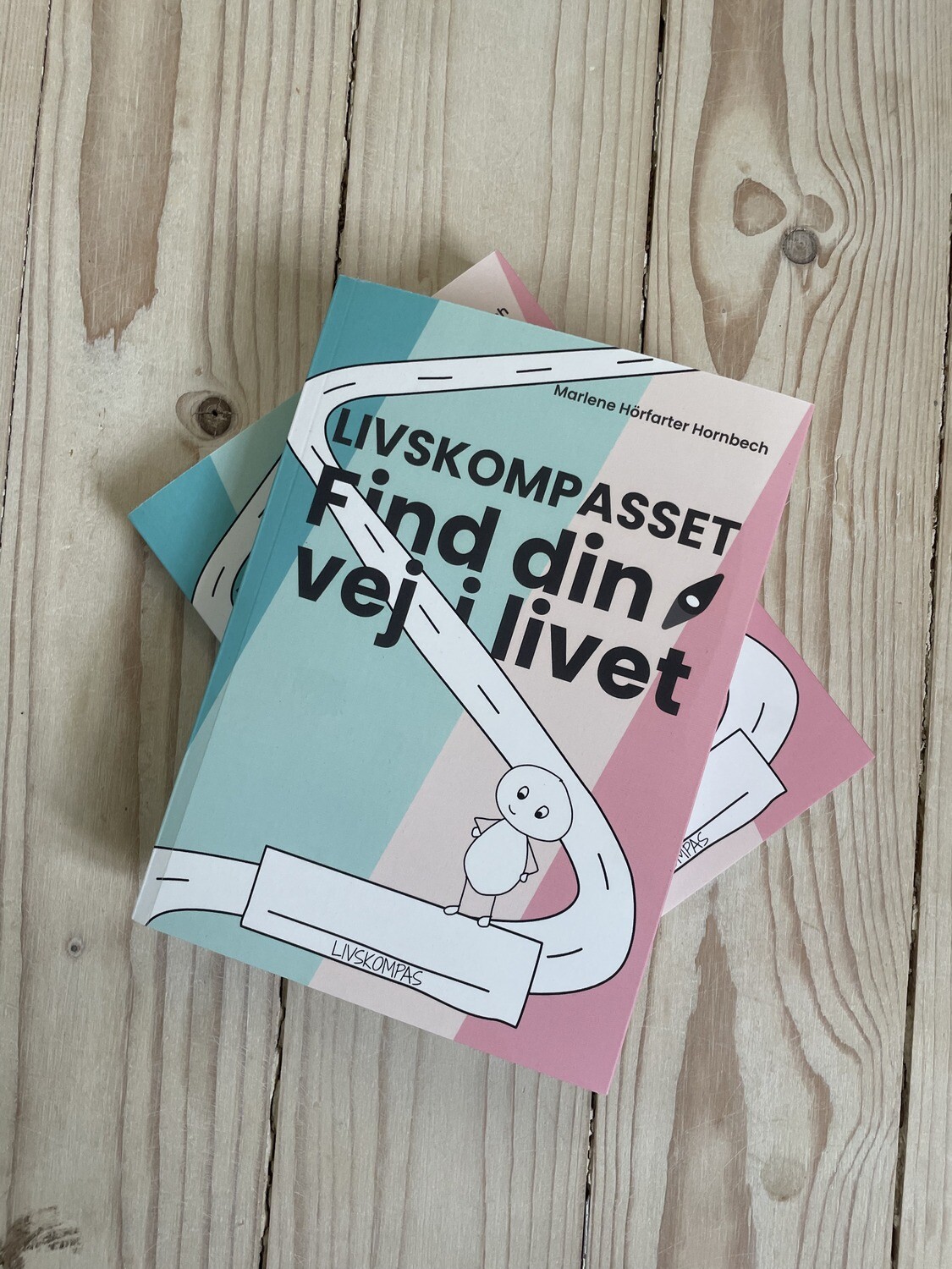 LIVSKOMPASSET -  Find din vej i livet - Inkl fragt