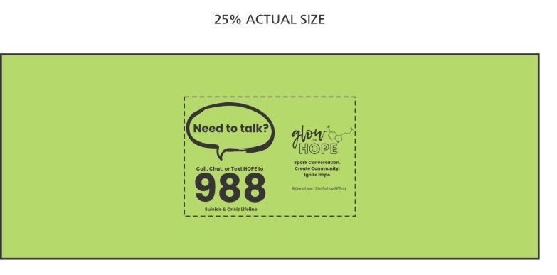 Need To Talk - 988 Cooling Towel