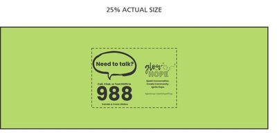 Need To Talk - 988 Cooling Towel