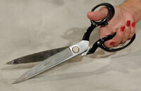 12" Heavy Duty Knife Edge Fiberglass Scissor