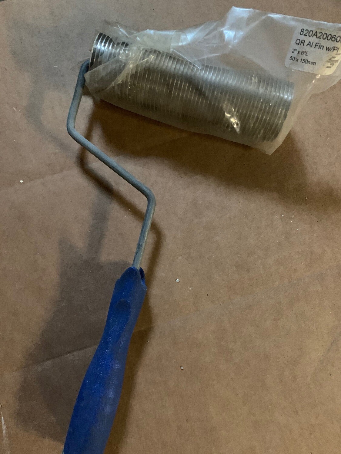 2" X 6" Thin Fin Aluminum Roller