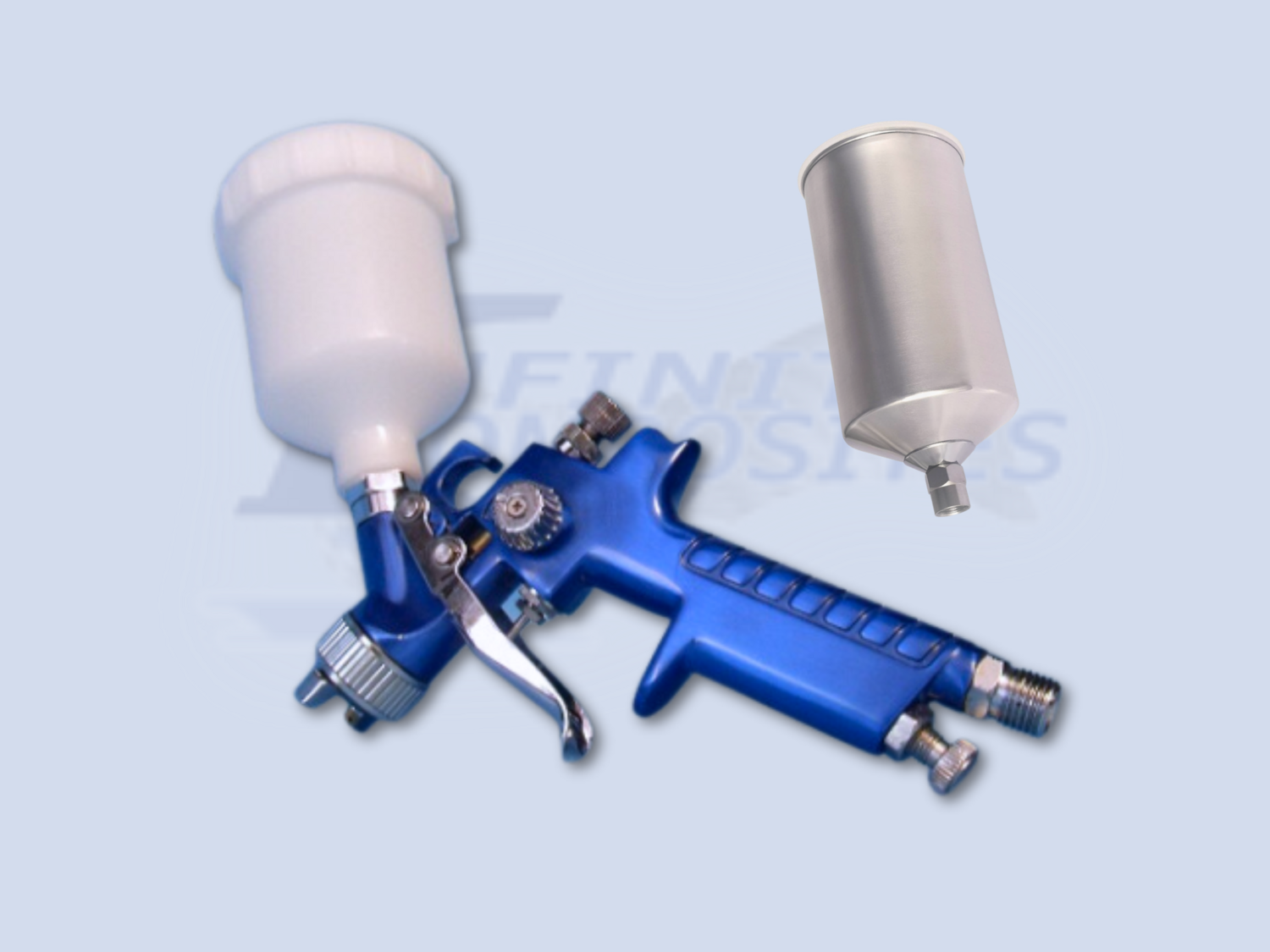 G860 2.5 HVLP - 1 Liter Gravity Feed Spray Gun