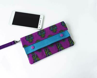 Purple Minimalist Wallet