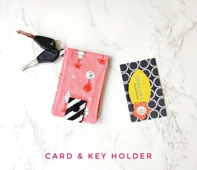 Key and Card Holder Mini Wallet