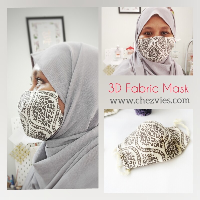Breathe Easy Fitted Face Mask Sewing Pattern 
