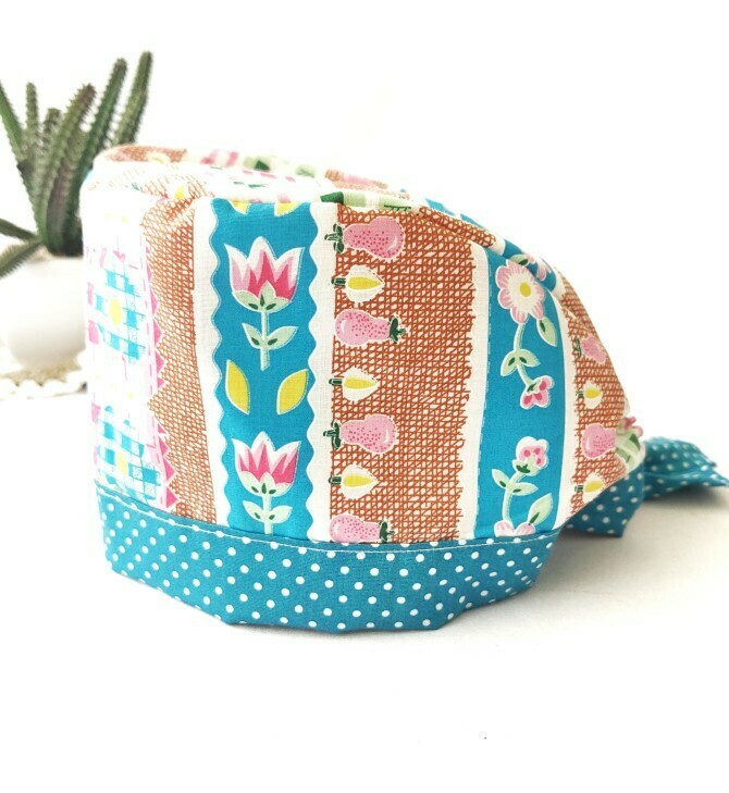 Easy Scrub Hat - Surgical Cap Pdf Pattern