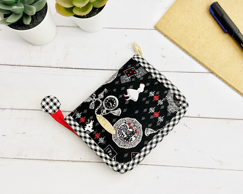 Alice in Wonderland Small Bifold Wallet
