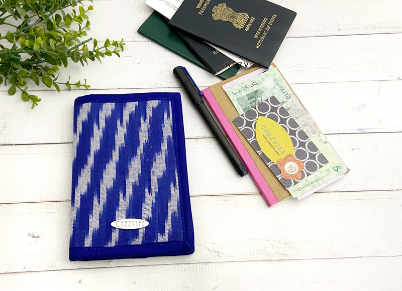 Ikat Passport Cover