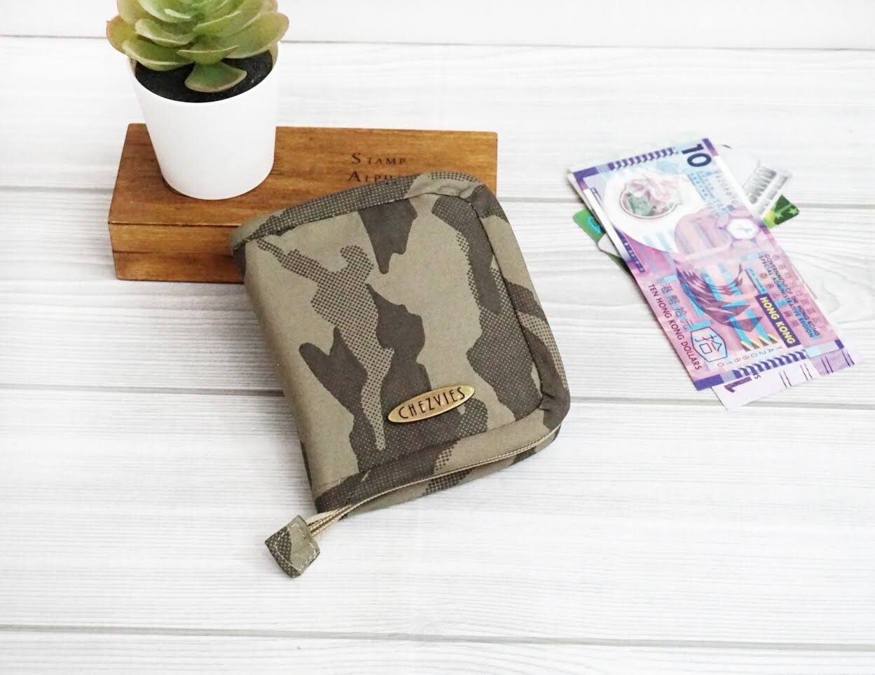 Camouflage Small Zipper Wallet