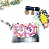 Pink Floral Pochette