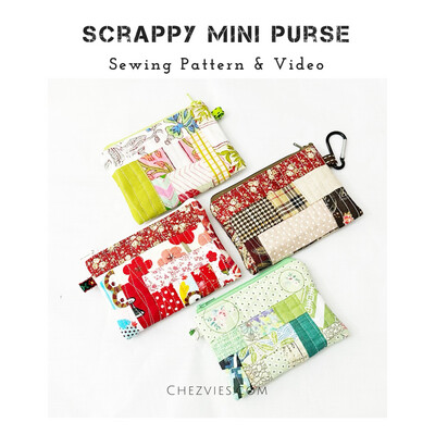 Scrappy Mini Purse Pdf Pattern