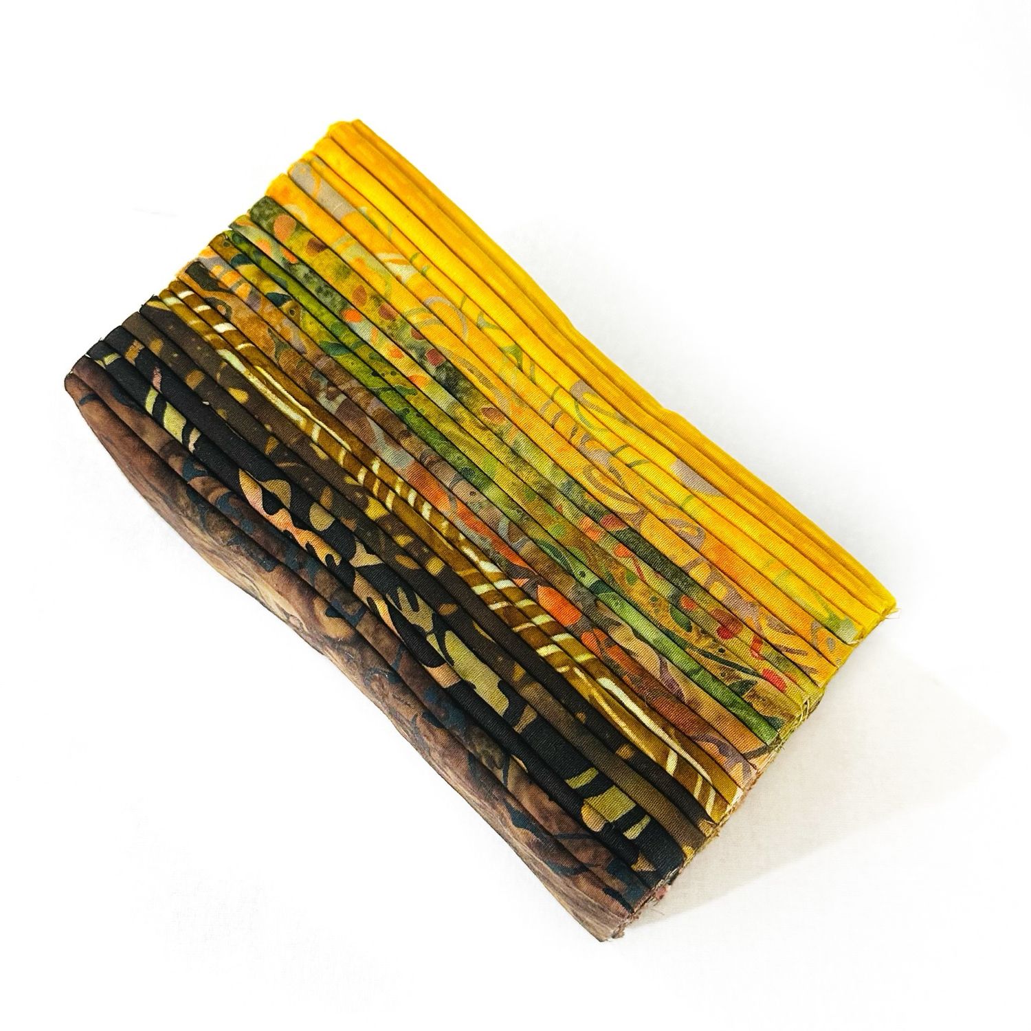 Bali Batik Six Inch Strip Bundle 6&quot; x 44&quot; - 20 pieces - Autumn Shade