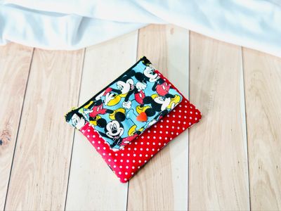 Mini Wallet - Mickey Polka Dot