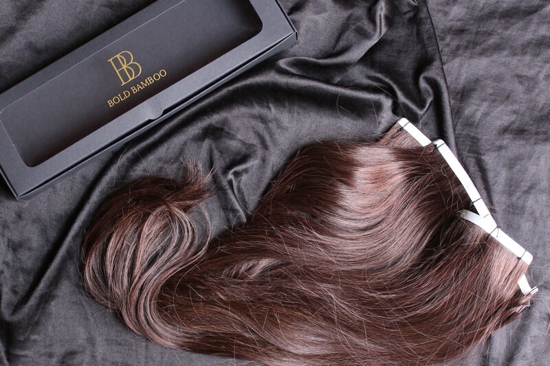 20&quot; Long Tape-in
Dark Chocolate